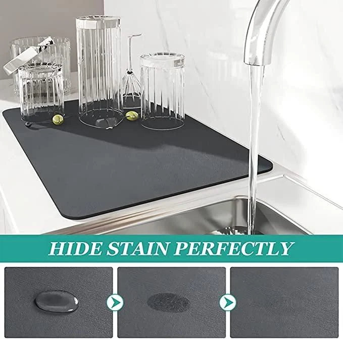 Microfiber Quick-Drying Kitchen Mat | Hot Sale Ends Today 🔥🔥